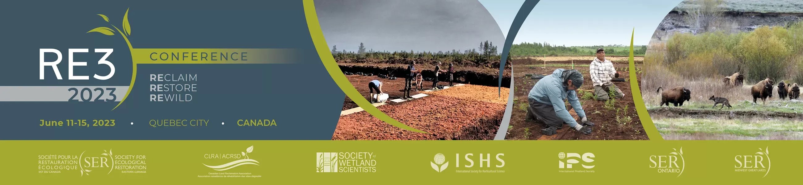 Québec RE3 Conference, from June 11-15th, 2023